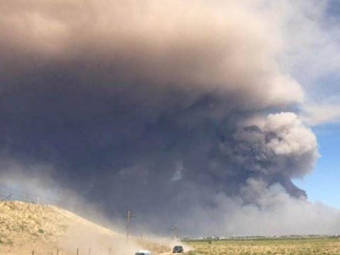 Özbəkistan Müdafiə Nazirliyinin anbarında partlayış - Yaralılar var