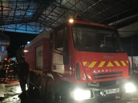 FHN bazardakı yanğınla bağlı məlumat YAYDI