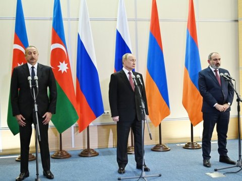 Putin, Əliyev və Paşinyanın görüşü keçiriləcək