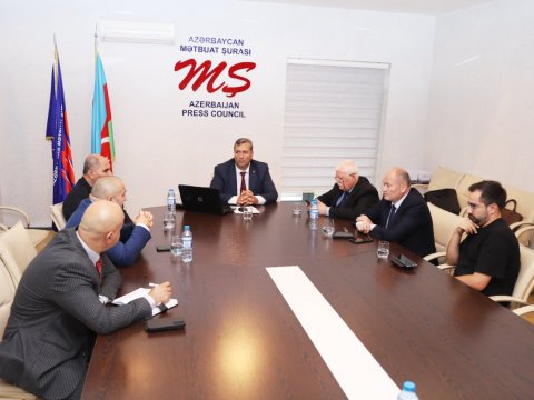 Mətbuat Şurasında iclas keçirildi