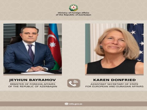 Bayramov Blinkenin köməkçisi ilə sülhdən DANIŞDI