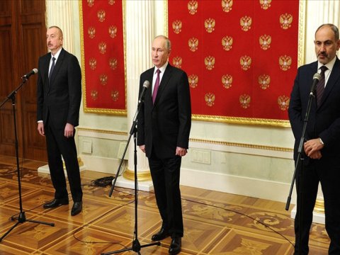 Əliyev, Putin və Paşinyan Soçidə görüşəcək - RƏSMİ