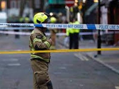 Britaniyada sərhəd mühafizə xidmətinin binası yandırılıb