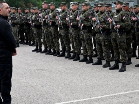 Serbiya ordusu döyüş hazırlığı vəziyyətinə gətirilib