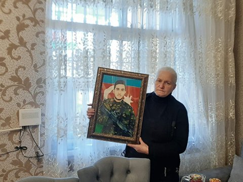 Şəhidin anası vəfat etdi - FOTO