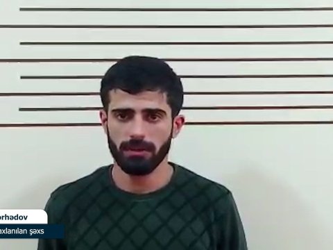 Mopedlə narkotik satan şəxs saxlanılıb - VİDEO