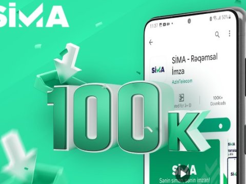 SİMA mobil tətbiqinin istifadəçi sayı 100 mini ötdü