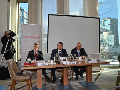 Səfir alman jurnalistlərə Azərbaycan həqiqətlərindən DANIŞDI