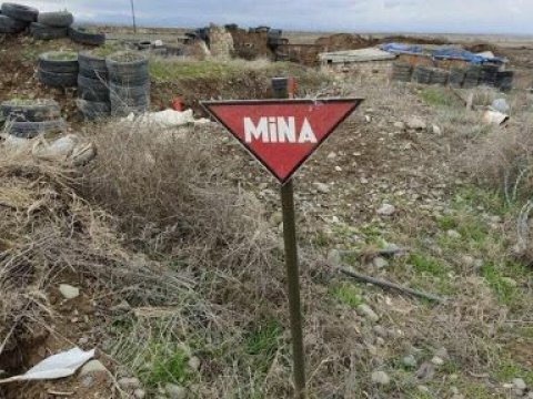 Ağdamda tələ-minası aşkarlandı
