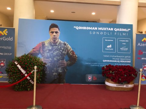 “Qəhrəman Muxtar Qasımlı” filminin təqimatı - VİDEO
