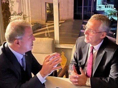 Hulusi Akar NATO-nun Baş katibi ilə görüşdü