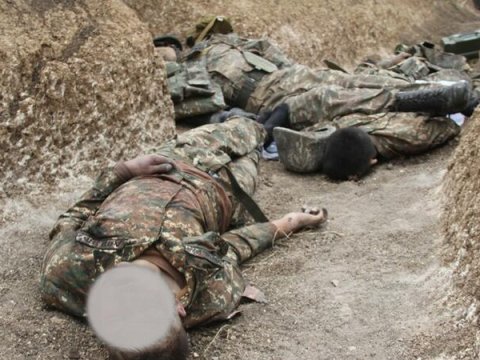 Ermənilər 5 hərbçi meyitinin şəxsiyyətini təyin edə bilmirlər