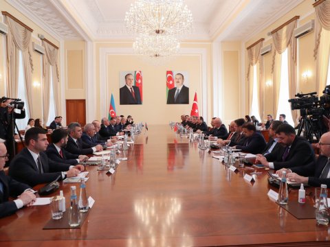 Azərbaycan-Türkiyə Hökumətlərarası Komissiyanın iclası keçirildi