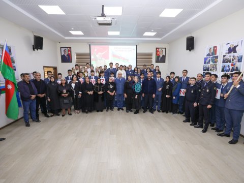 Gömrük Akademiyasında Zəfər Günü qeyd olunub