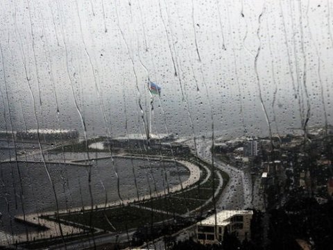 Bazar gününün havası - Duman, yağış, qar...