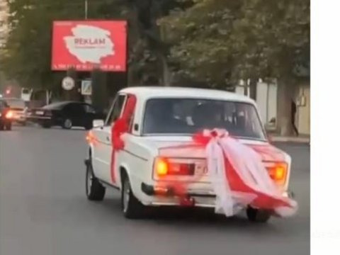 Toy karvanında avtoxuliqanlıq edən sürücü həbs olundu