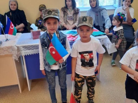 Bağçadan başlanan vətənpərvərlik - FOTOLAR