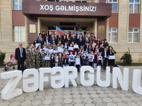 YAP Kəlbəcər təşkilatı Zəfər və Bayraq günlərini qeyd edib