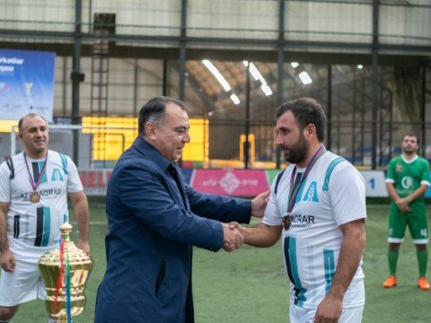 “Zəfər” futbol turnirinə yekun vuruldu - FOTOLAR
