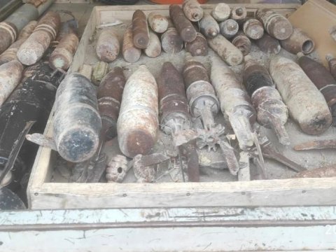 Xızıda hərbi sursat aşkarlandı
