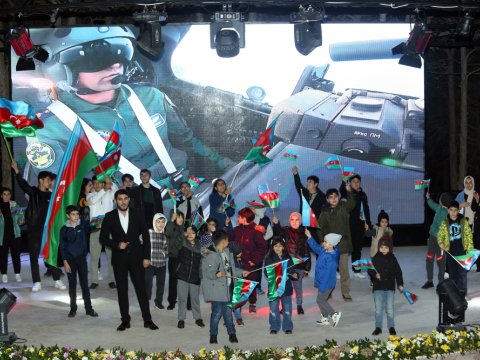 Xətaidə Zəfər Gününə həsr olunan konsert keçirilib - FOTO