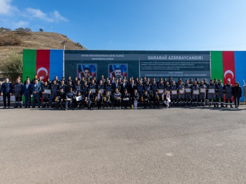 “Çovdar” mədənində Zəfər Günü - FOTOLAR