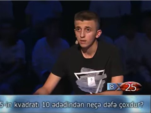 İsmayıllı məktəblisi savadı ilə gündəm oldu - VİDEO