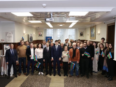 Tallinndə Azərbaycan icması ilə görüş keçirilib