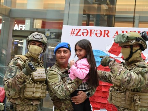 “Zəfər arzuları” - FOTOLAR