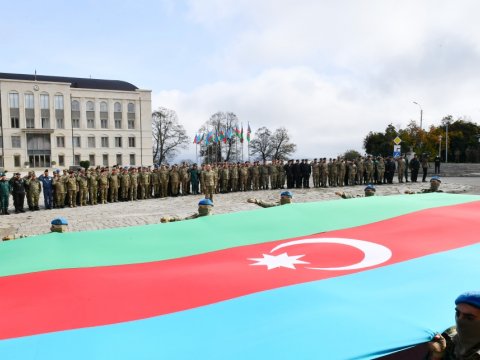 Rus sülhməramlılar Qarabağda müvəqqəti yerləşib - İlham Əliyev