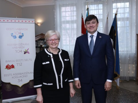 Komitə sədri Estoniya rəsmiləri ilə görüşüb