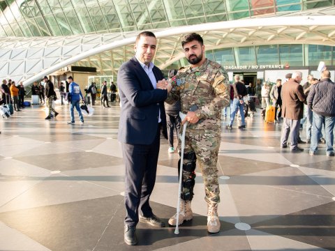 Qazimiz Vətənə qayıtdı