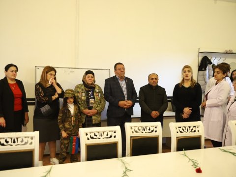 Şəhidlər daim hörmətlə xatırlanacaq