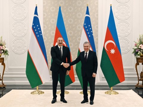 Mirziyoyev: Biz də bu Zəfəri bayram etmişik