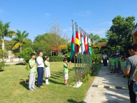 Myanmada Azərbaycan bayrağı ucaldılıb