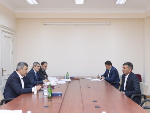 İnam Kərimov Ağcabədidə vətəndaşları qəbul edib