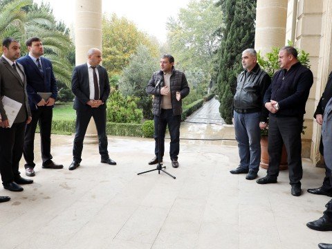 Yevlaxda sahibkarlarla sayca 50-ci görüş keçirilib - FOTOLAR