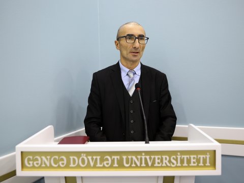 Gəncə Dövlət Universitetində Konstitusiya Günü qeyd edilib