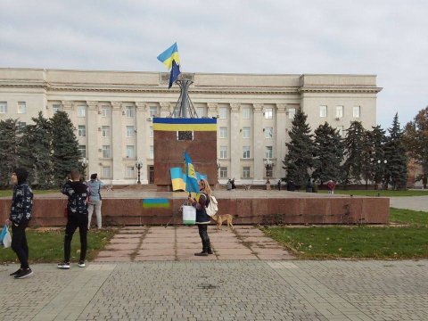 Xersonda qalan ruslara xəbərdarlıq - Təslim olmasanız...