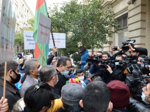 Azərbaycanlılar Fransa senatının qarşısında aksiya keçirəcəklər