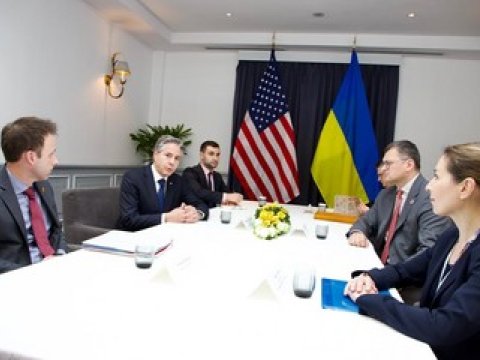 Blinken Kuleba ilə görüşdü