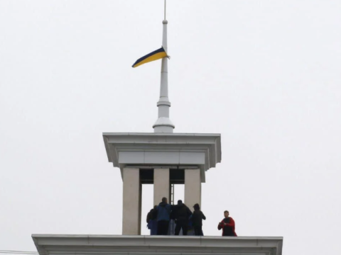 Ukrayna polisi Xersonda sabitləşdirmə tədbirləri görür