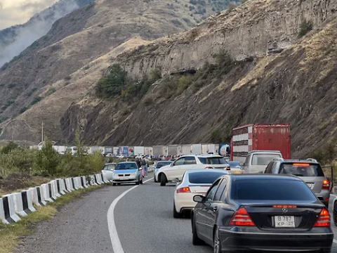 Gürcüstana gələn rusların sayı açıqlandı