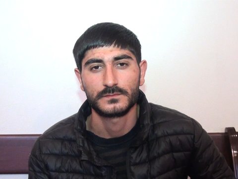 Tovuzda narkokuryer saxlanılıb