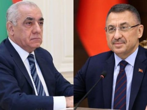 Əli Əsədov Fuat Oktaya başsağlığı verib