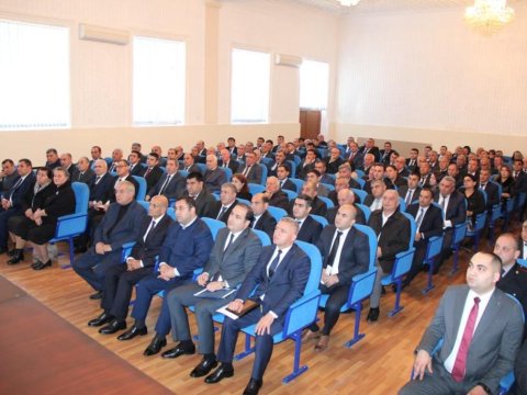 Goranboyda iclas keçirilib