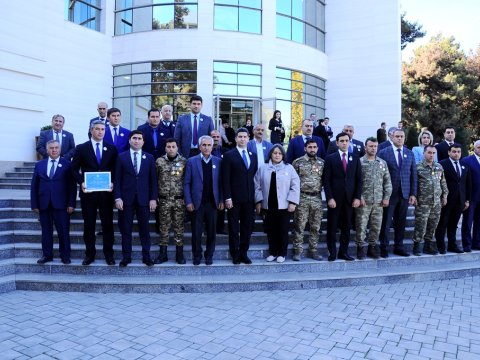 Naftalanda YAP-ın 30 illiyi qeyd edilib - FOTOLAR