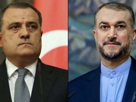 Ceyhun Bayramov iranlı həmkarı ilə nədən DANIŞDI?