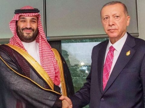 Ərdoğan şahzadə ilə görüşdü