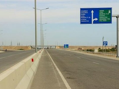 Bakı-Quba yolunda hərəkət məhdudlaşdırılır